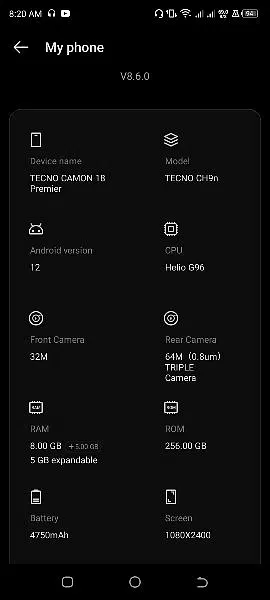 Please read full add Tecno camon 18 Premier and poco M3