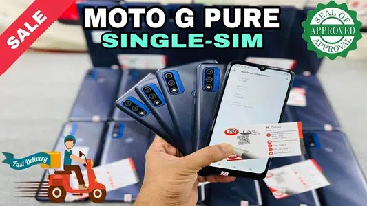 MOTO G PURE 2021 SINGLE SIM ORIGINAL STOCK