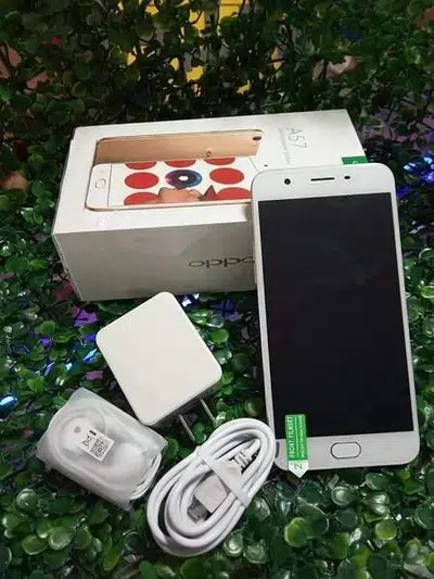 Oppo A57 4gb 64gb 10/10 condition box all accessories pta approved