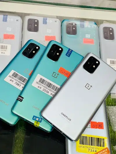 Oneplus 8T 12/256gb Android 13 Global Dual Fresh Stock Water Pack