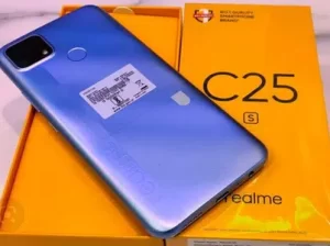 Realme c25s 4/128 in warranty 6 months used with all accessories