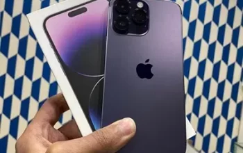 Iphone 14 pro 256 gb with apple care charger case